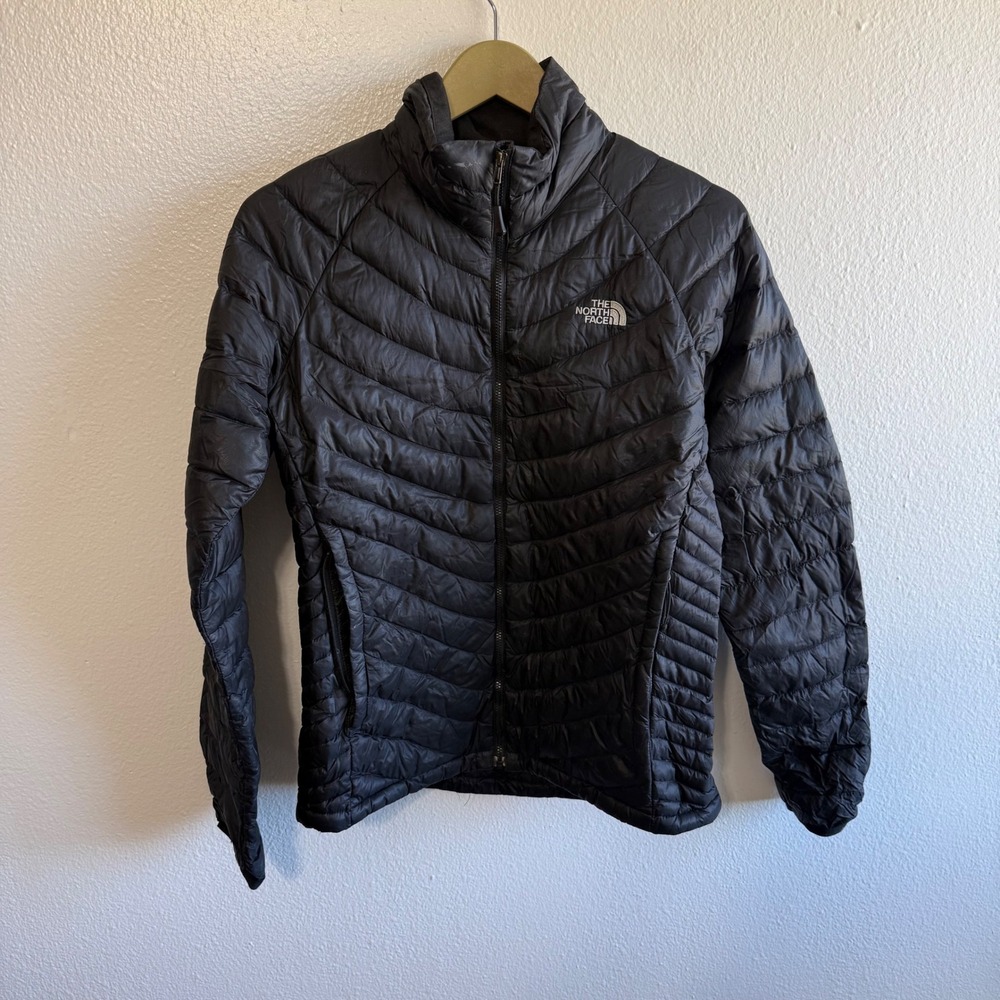 The North Face Women's Small Black Down Filled Pertex Quantum Puffer Jacket